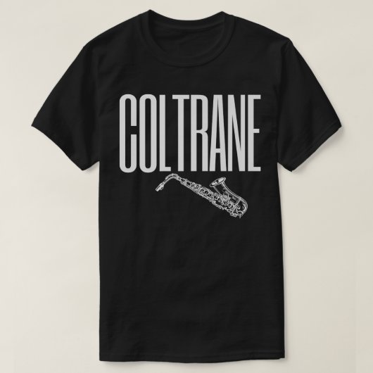 Ja, ich spreche Coltrane - Jazz Music Lover T-Shirt (Design vorne)