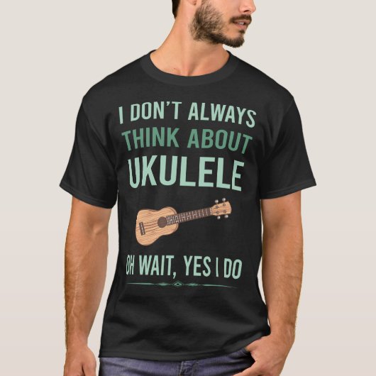 Ja, ich tue Ukulele T-Shirt (Vorderseite)