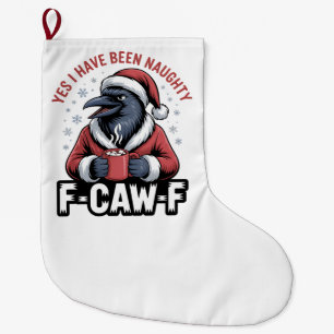 Ja, ich war unartig F-Caw-F Lustige Weihnachten  Großer Weihnachtsstrumpf