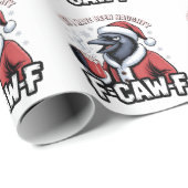Ja, ich war unheimlich F-Caw-F Weihnachten Geschenkpapier (Rolleneckpunkt)