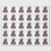 Ja, ich war unheimlich F-Caw-F Weihnachten Geschenkpapier (Flach)