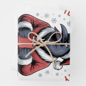 Ja, ich war unheimlich F-Caw-F Weihnachten Geschenkpapier Set (Beispiel)