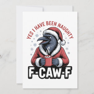 Ja, ich war unheimlich F-Caw-F Weihnachten Save The Date