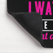 Ja, ich waterski Wie ein Mädchen Will eine Lektion Mousepad (Ecke)