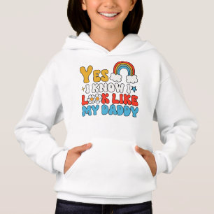 Ja, ich weiß, dass ich wie mein Vater aussehe Hoodie