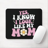 Ja, ich weiß, dass ich wie meine Mama aussehe Mousepad (Mit Mouse)