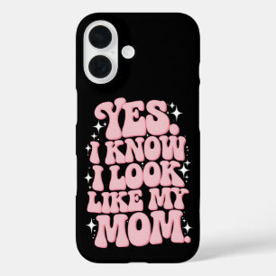 Ja, ich weiß, ich sehe meiner Mutter ähnlich, Groo iPhone 16 Hülle
