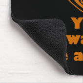 Ja, ich will ein Bär sein Mousepad (Ecke)