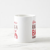 Ja, ich wurde in einer Scheune aufgezogen Kaffeetasse (Mittel)