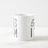 Ja, ich Yam Kaffeetasse (Mittel)