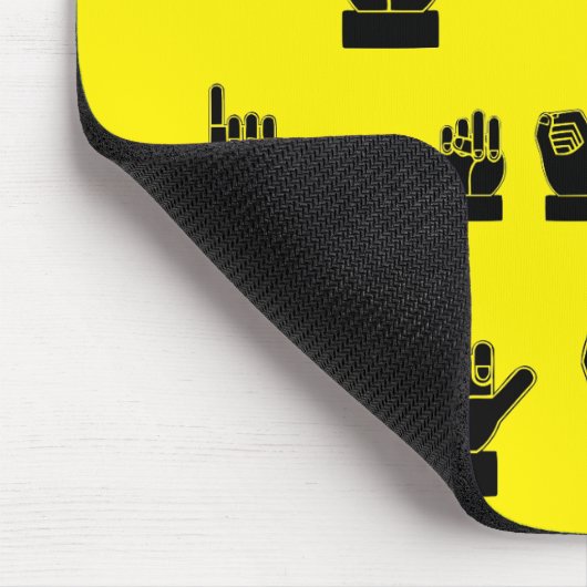 Ja ignoriere ich Sie ASL #USAPatriotGraphics © Mousepad (Ecke)