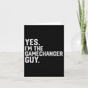 Ja Im Gamechanger Typ Funny Baseball Karte