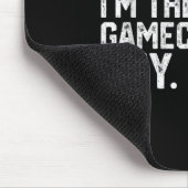Ja Im Gamechanger Typ Funny Baseball Mousepad (Ecke)