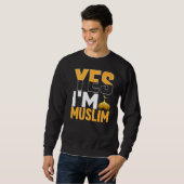 Ja Im muslimischen Islam Sweatshirt (Vorne ganz)