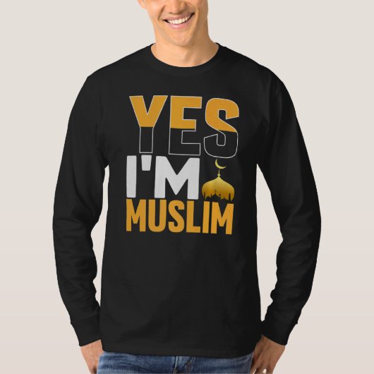 Ja Im muslimischen Islam T-Shirt (Vorderseite)