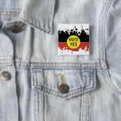 Ja Indigene Stimme im Parlament Button (Beispiel)