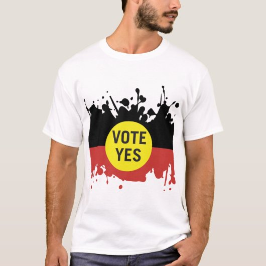 Ja Indigene Stimme im Parlament T-Shirt (Vorderseite)