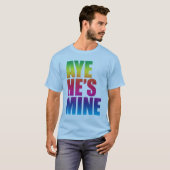 Ja ist er T-Shirt des Bergwerkes LGBT (Vorne ganz)
