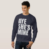 Ja ist sie lustige meine sweatshirt (Vorne ganz)