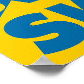 Ja, Jag Prata Svenska, ja, ich spreche Schwedisch Poster (Ecke)