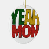 Ja jamaikanische Ferien Montages Keramikornament (Rechts)