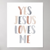 Ja Jesus Lieben Ich Bohol Kinderzimmer Dekoration (Vorne)