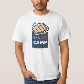 Ja kampieren wir Sloganrevolution T-Shirt