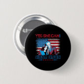 Ja, kann, Barack Obama - Kamala Harris, US Elec Button (Vorne & Hinten)