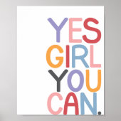 Ja, kann man, Ermächtigung von Frauen, Power von M Poster (Vorne)