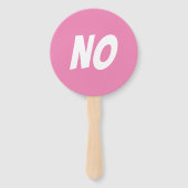 Ja/Kein Geschlecht offenbart Quiz-Spielsignaturen Fächer (Rückseite)