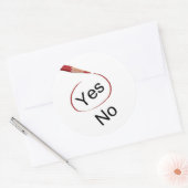 Ja, keine Aufkleber (Umschlag)