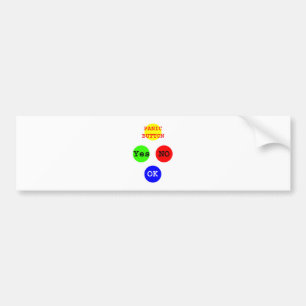 Ja, keine Tasten Das MUSEUM Zazzle Geschenke Autoaufkleber