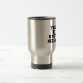 Ja kenne ich Netball Reisebecher (Mittel)