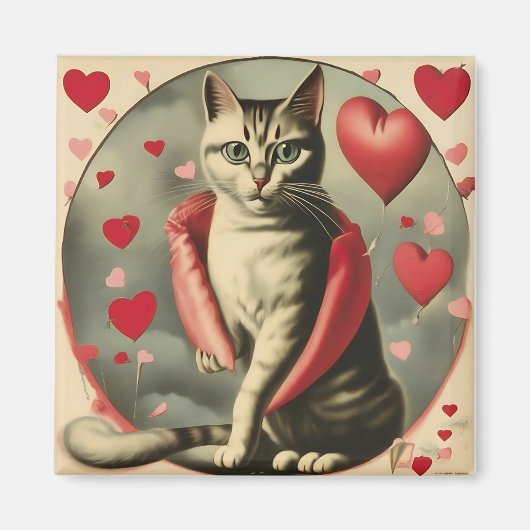 ja kitty mädchen magnet (Vorne)