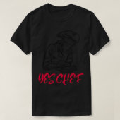 Ja Koch Beruflich Koch Plating Food TShirt (Design vorne)
