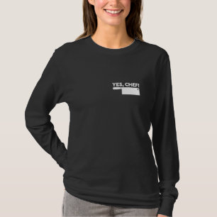 JA, KOCH Beruflich Sous Koch Funny Simple Text T-Shirt