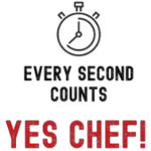 Ja Koch Jede Sekunde zählt Schürze