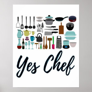 Ja Koch Kitchen Art Poster