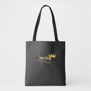Ja König Krone Lustiges Meme Tasche