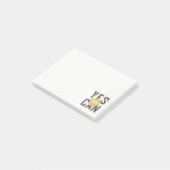 Ja können Sie 3 Post-it Klebezettel (angewinkelt)