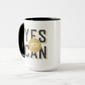 Ja können Sie 3 Tasse (Vorderseite Links)