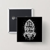 Ja können Sie Rocketship Button (Vorne & Hinten)