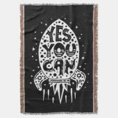 Ja können Sie Rocketship Decke (Vorderseite Vertikal)