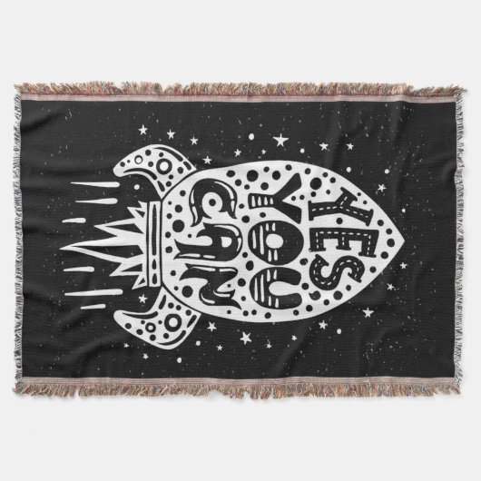 Ja können Sie Rocketship Decke (Vorderseite)