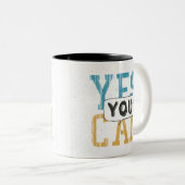 Ja können Sie Zweifarbige Tasse (VorderseiteRechts)