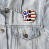 JA KÖNNEN WIR! BARACK OBAMA PRÄSIDENT BUTTON (Beispiel)