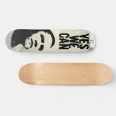 JA KÖNNEN WIR - BARACK OBAMA Schablonenfelsen sk8 Skateboard (Horizontal)