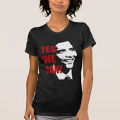 Ja können wir Barack Obama Shirt (Vorderseite)