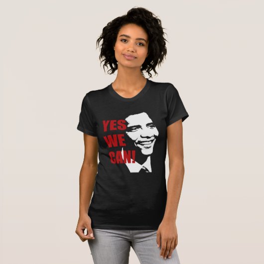 Ja können wir Barack Obama Shirt (Vorne ganz)