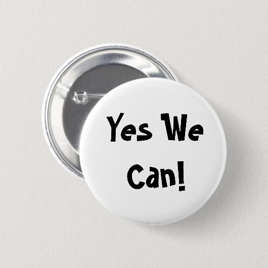 Ja können wir! button (Vorne & Hinten)